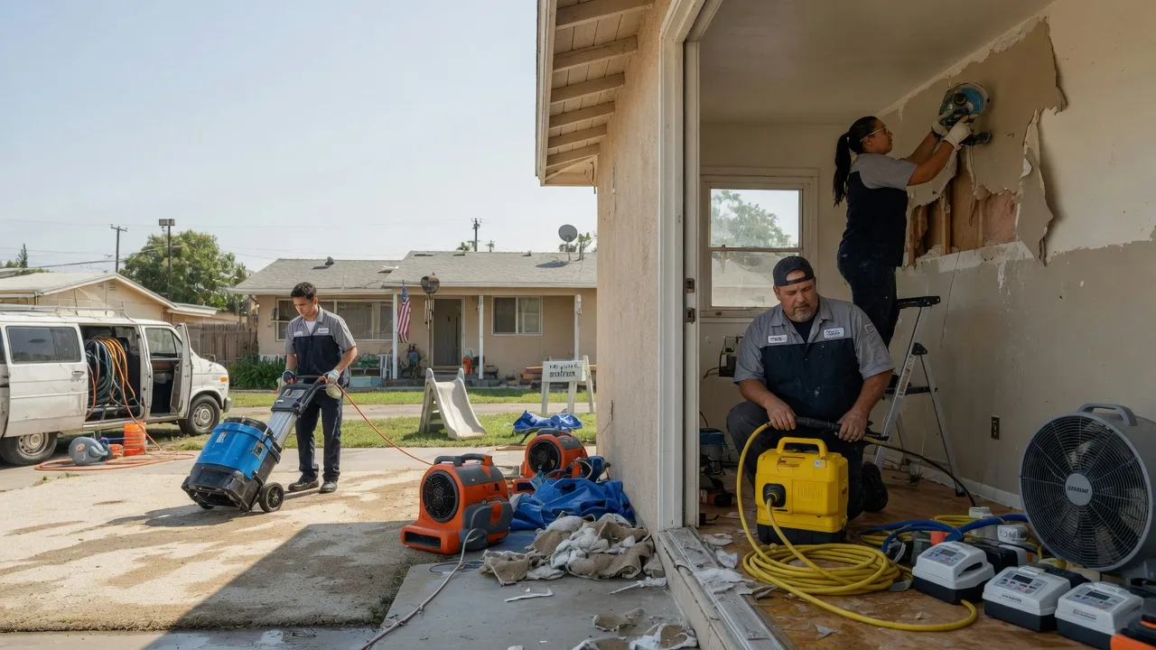 Water Damage Restoration in Verden, OK near me
